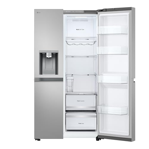 LG GSLC40PYPE Side-by-Side Kühlschrank ǀ Smart Inverter Compressor ǀ Eis- und Wasserspenderǀ Total No Frost Technologie ǀ EEK E ǀ 638 L