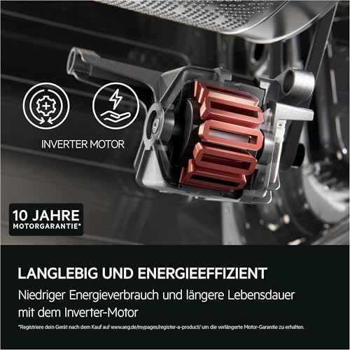 AEG Heat Pump Dryer 8 kg, Test Winner of Stiftung Warentest, Series 8000 AbsoluteCare - Wool and Silk Drying, C, Energy Saving, Drum Lighting, Wrinkle Protection, Gentle Drum, TR8AMZ68