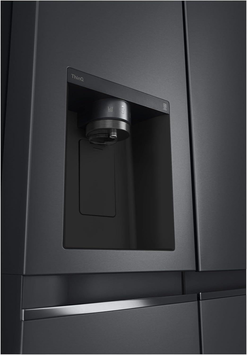LG GSLC40PYPE Side-by-Side Kühlschrank ǀ Smart Inverter Compressor ǀ Eis- und Wasserspenderǀ Total No Frost Technologie ǀ EEK E ǀ 638 L