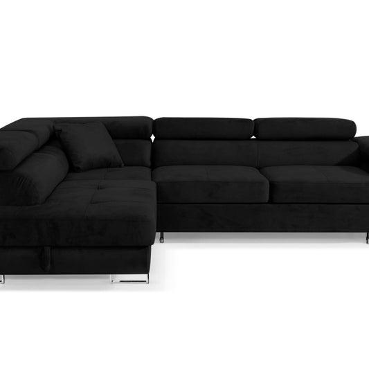 Aller L-Shaped Corner Sofa with Sleep Function