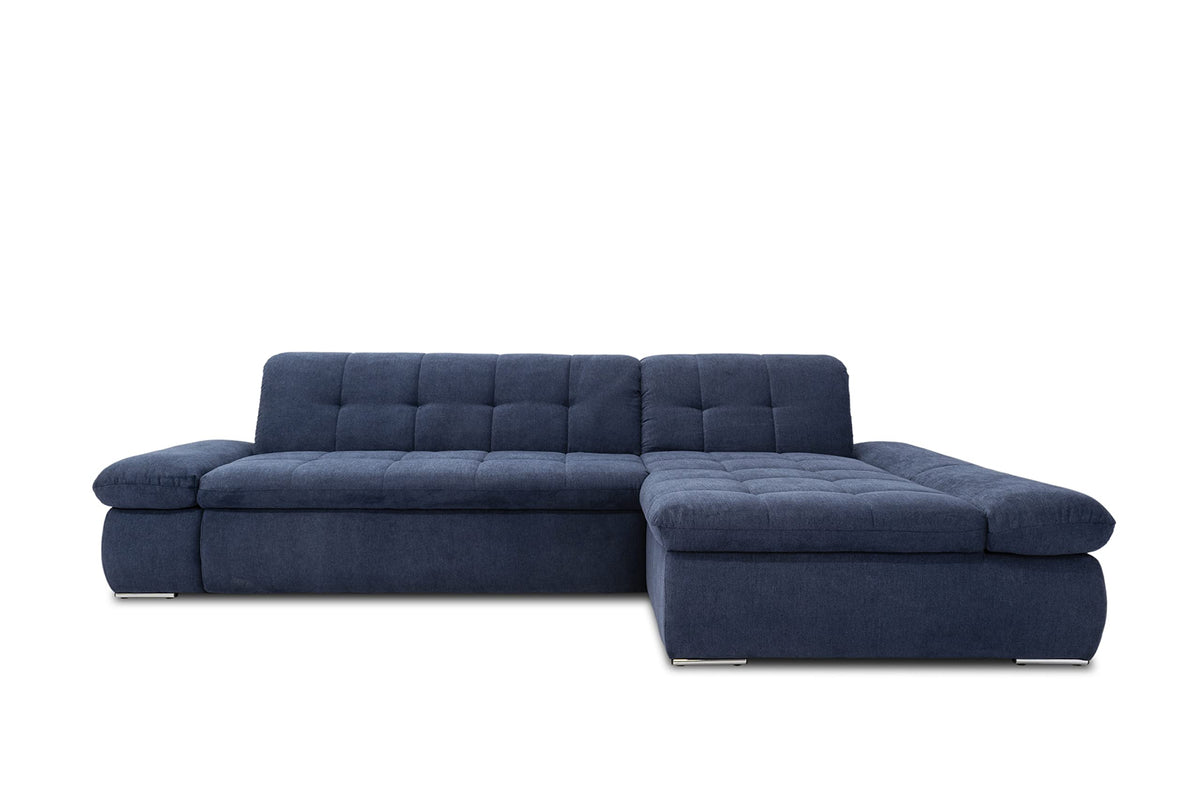 DOMO. collection Moric Corner Sofa, L-Shaped, Corner Sofa, L-shaped, 300 x 172 x 80 cm (W x D x H), Beige