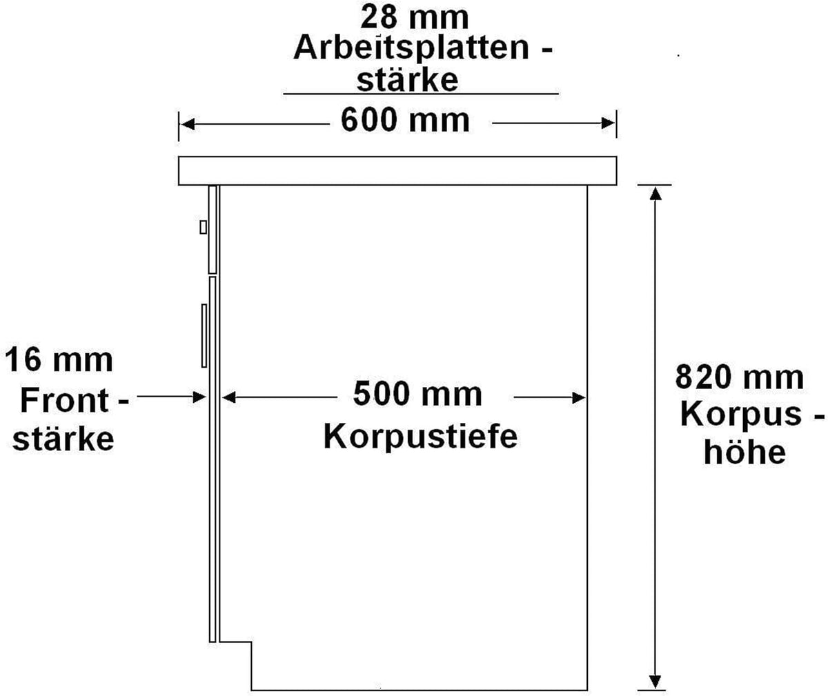Bianca Corner II Kitchen Unit, 210 x 330 cm, High-Gloss Grey