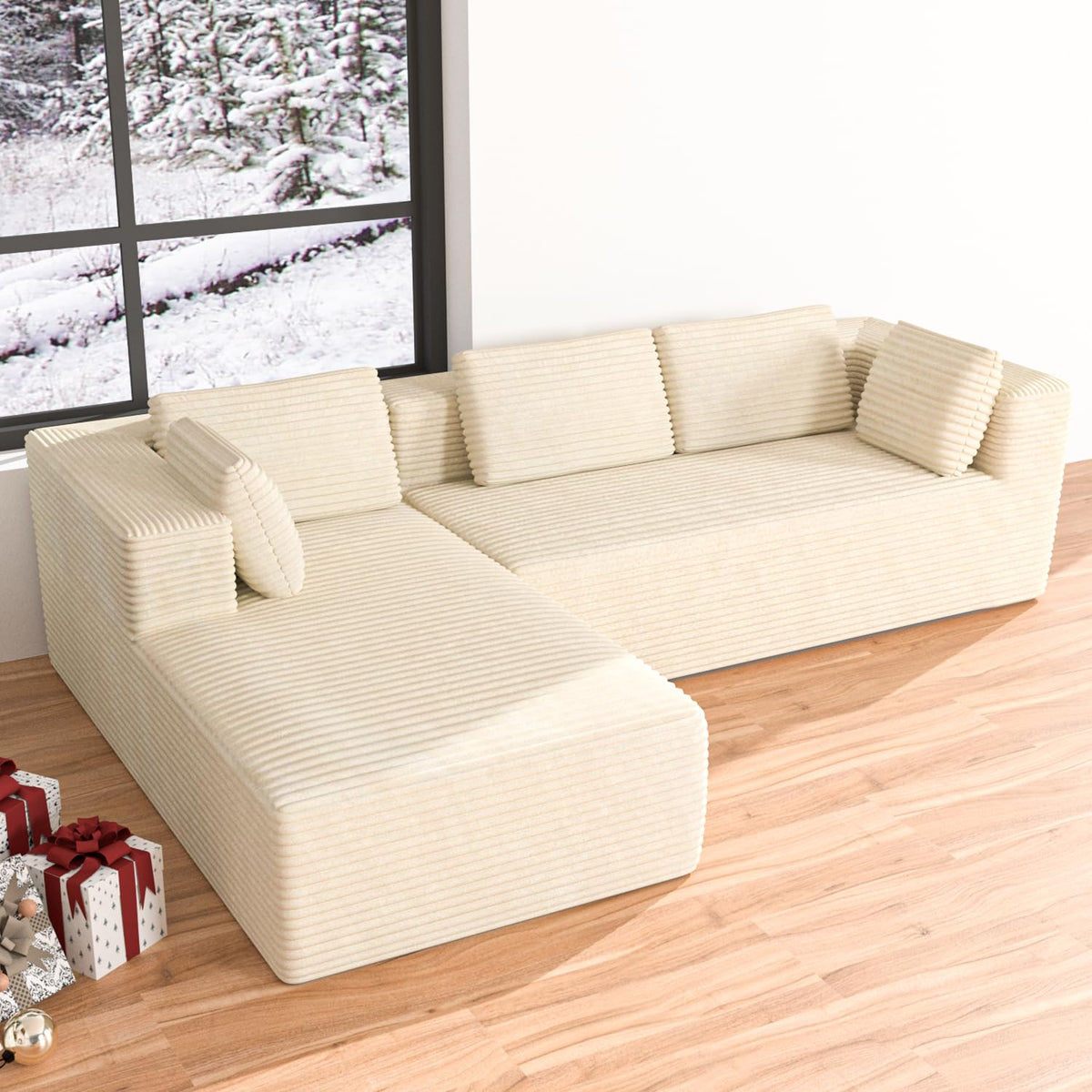 CASSILANDO Ecksofa mit Schlaffunktion