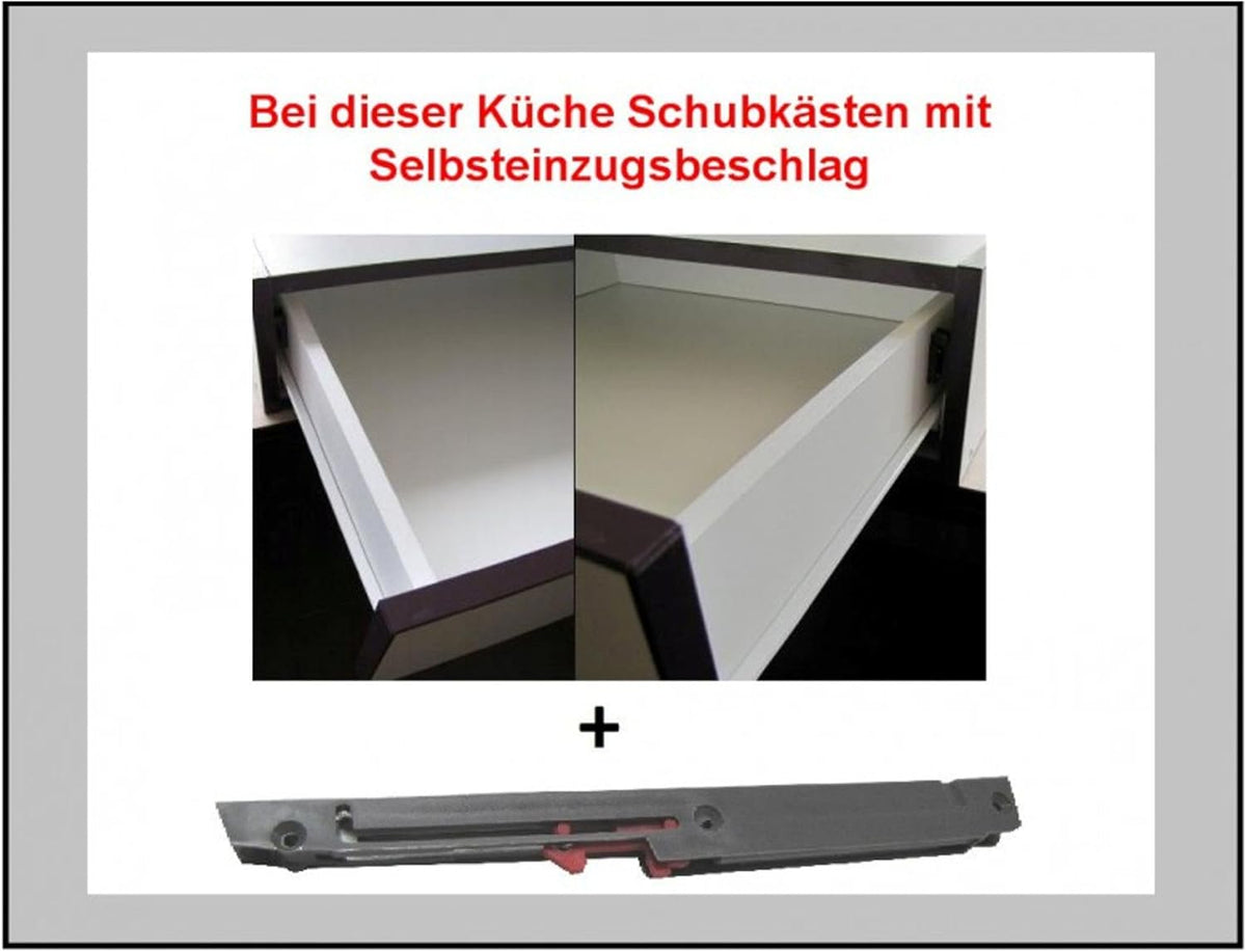 Bianca Kitchen Corner I 210 x 330 cm Kitchen Unit in High Gloss White