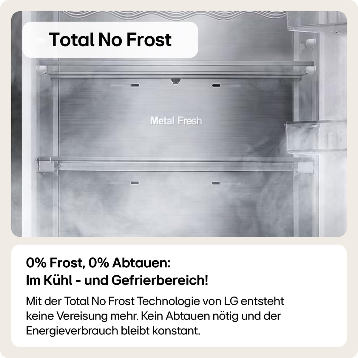 LG GSLC40PYPE Side-by-Side Kühlschrank ǀ Smart Inverter Compressor ǀ Eis- und Wasserspenderǀ Total No Frost Technologie ǀ EEK E ǀ 638 L