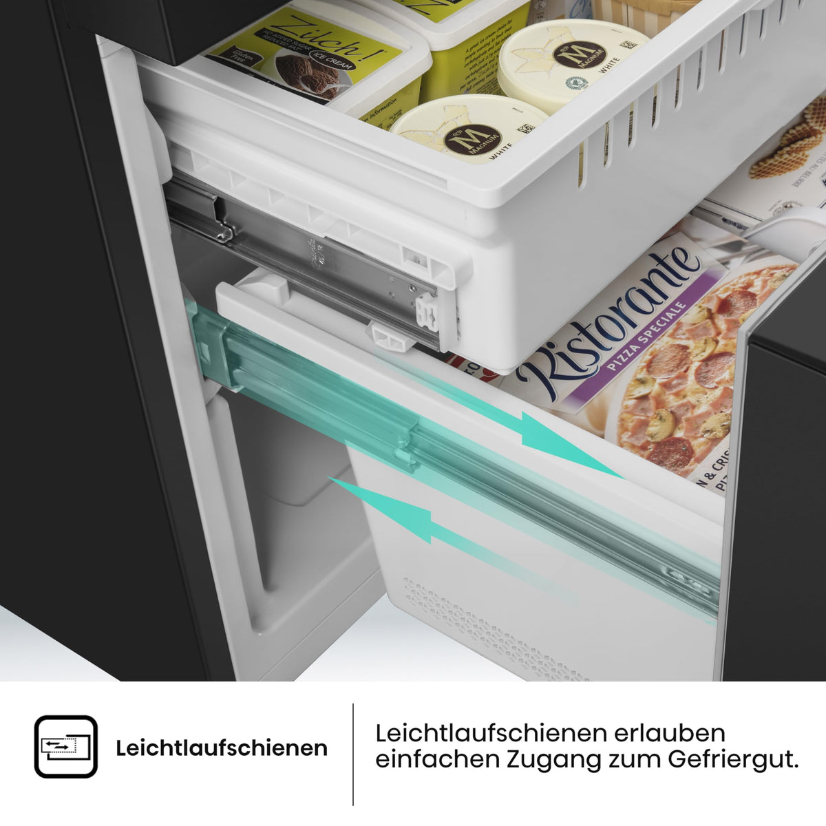 Hisense RF632N4WIE French Door Kühl-Gefrierkombination/ NoFrostPlus/ Inverter-Kompressor/ Wasserspender/ CrispZone/ 200 cm/ Kühlteil 336 l/ Gefrierteil 149 l/ 38 dB/ 295 kWh/ Jahr/ Inox-Look