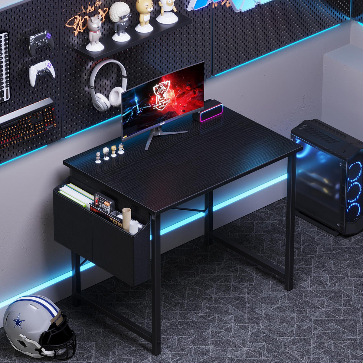 OLIXIS Small Computer Desk, 31 Inch Gaming Desks for Home Office