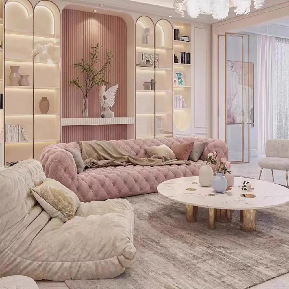 Indulge Opulent Comfort Elegant Italian Sofa
