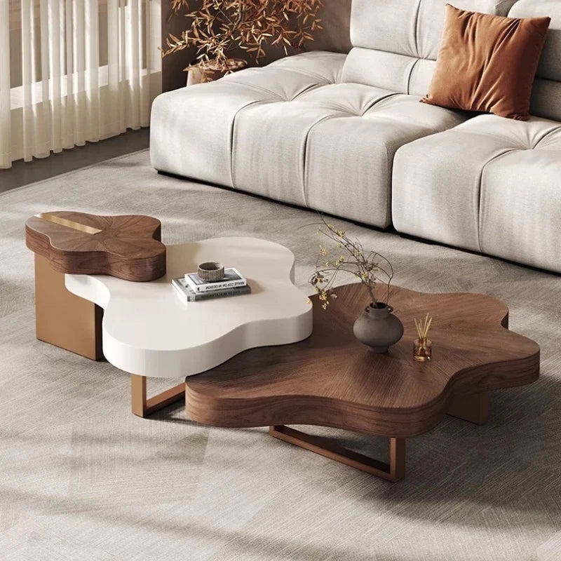 Modern Luxury Coffee Table Nordic Minimalist Unique Italian Coffee Table Mini Sweet Center Simple Metal Couchtisch Furniture