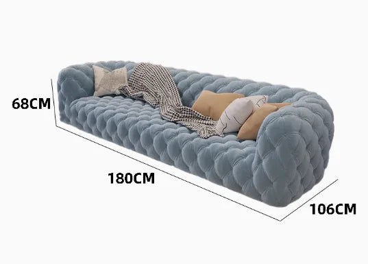 Indulge Opulent Comfort Elegant Italian Sofa