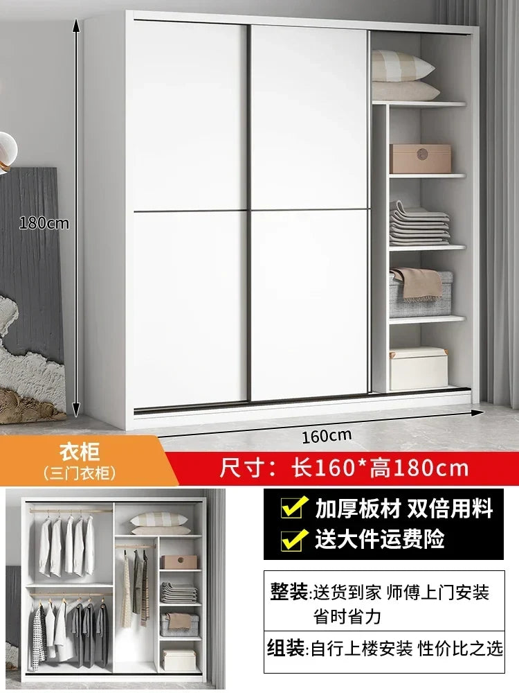 Drawers Shelves Closet Storage Organizer Bedroom Partitions Wardrobe Wooden Display Fabric Modern Guarda Roupa Home Furniture