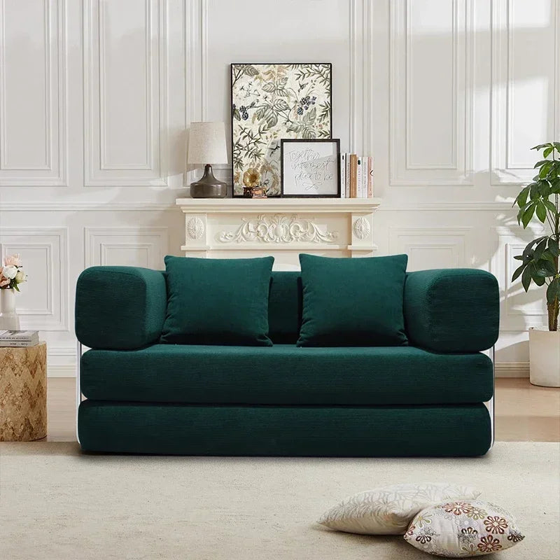 Modernes ausklappbares Ecksofa mit Schlaffunktion