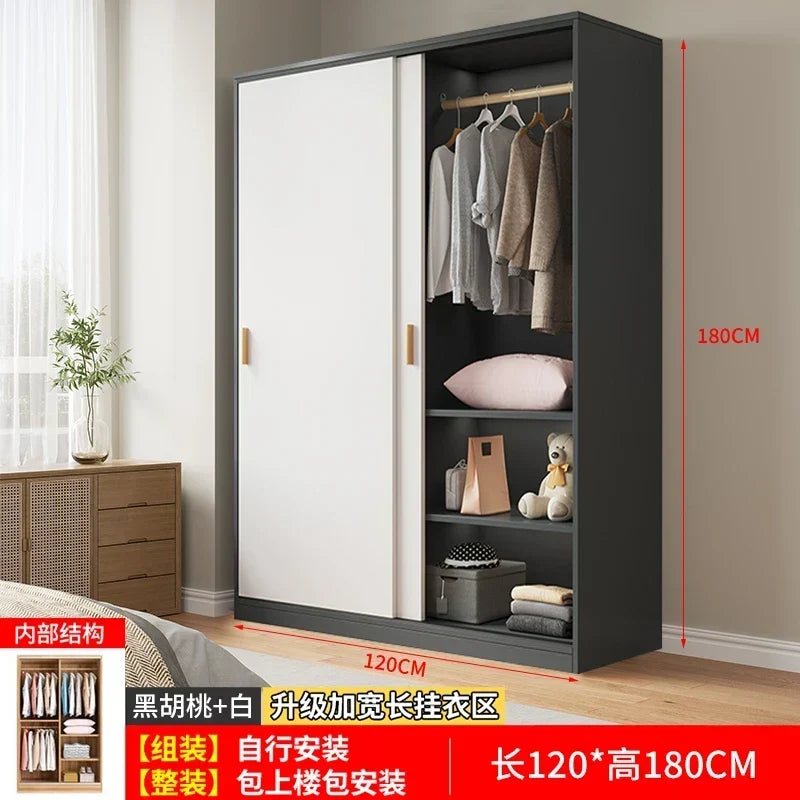 Drawers Shelves Closet Storage Organizer Bedroom Partitions Wardrobe Wooden Display Fabric Modern Guarda Roupa Home Furniture