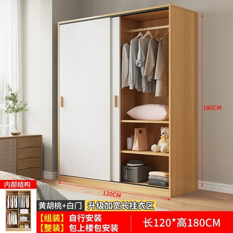 Drawers Shelves Closet Storage Organizer Bedroom Partitions Wardrobe Wooden Display Fabric Modern Guarda Roupa Home Furniture