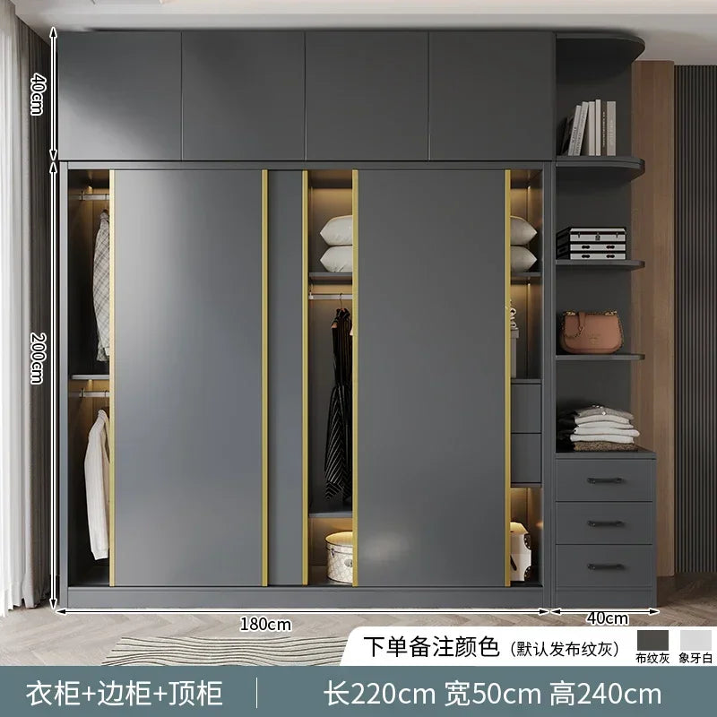 Clothes Girls Wardrob Storage Gold Black Cube Display Wardrobe European Multifunction Vitrinas Cristal Expositoras on sale