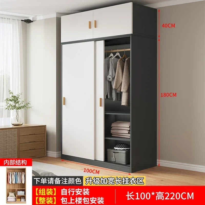 Drawers Shelves Closet Storage Organizer Bedroom Partitions Wardrobe Wooden Display Fabric Modern Guarda Roupa Home Furniture