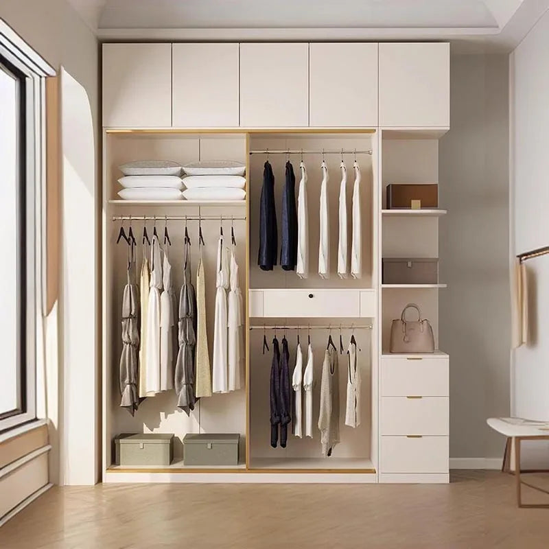 Drawer Organizer Wardrobe Doors Minimalist Open Closets Room Wardrobes Shelves Shelf Bedroom Armario De Ropa Furniture Home