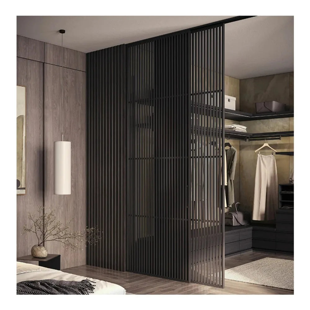 Modern Design Wordrope 2/3/4/5/6 Door Wood Clothes Sliding Wardrobe Furniture UV Bedroom Closet Wardrobes From China