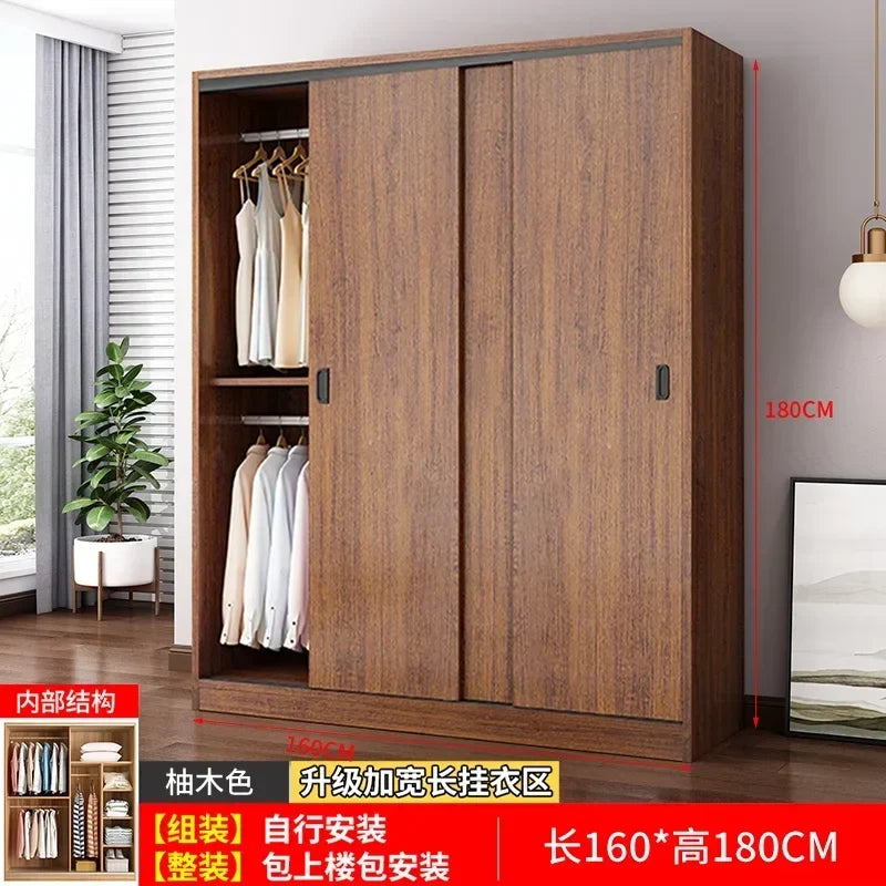 Drawers Shelves Closet Storage Organizer Bedroom Partitions Wardrobe Wooden Display Fabric Modern Guarda Roupa Home Furniture