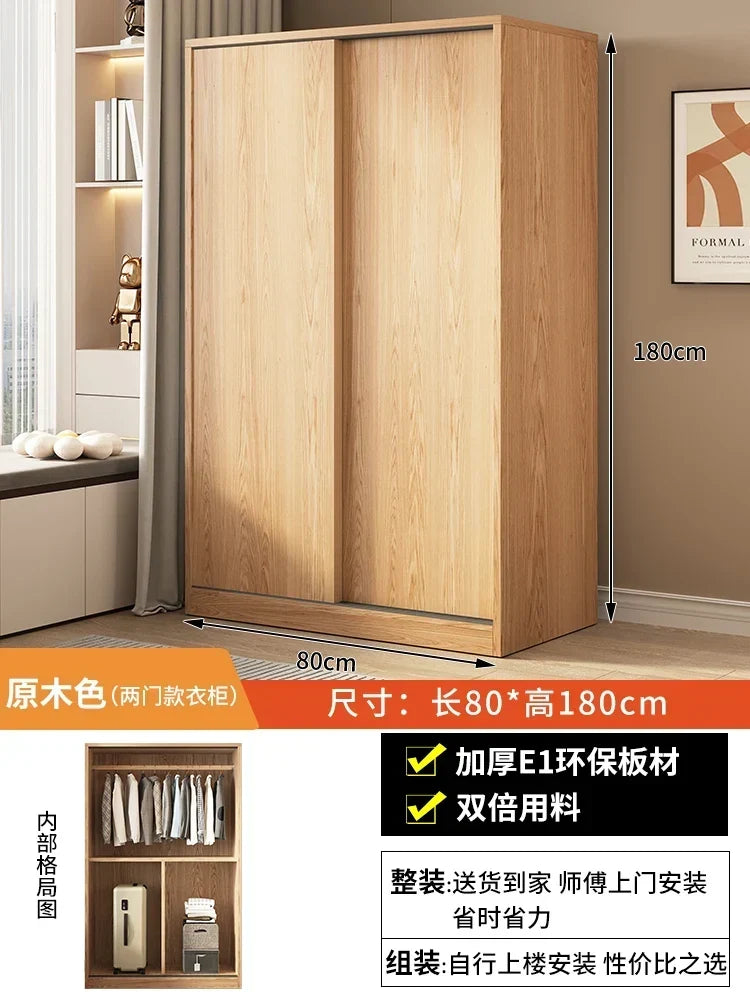 Eco White Design Wardrobes Organizer Sliding New Bedroom Closet Wardrobe Cabinets Storage Shelf Armoires De Chambre Furniture